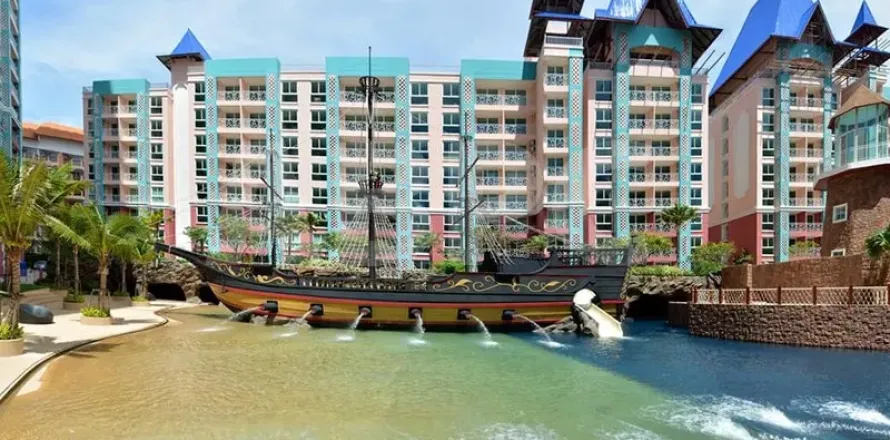 Condominio de 1 dormitorio en Jomtien Beach, Pattaya, Tailandia № 211118