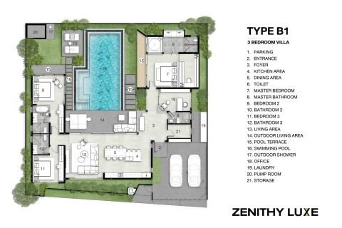 Villa in Bang Tao, Thailand 3 bedrooms № 169993 - photo 12