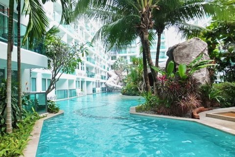 Eigentumswohnung auf Jomtien Beach, Pattaya, Thailand, 2 Schlafzimmer  № 222849