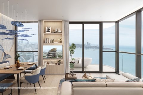 Квартира в Паттайе, Таиланд с 3 комнатами  № 168190