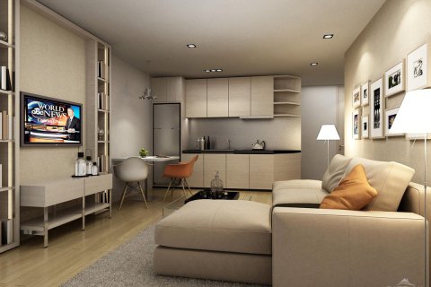 Condo à Pattaya, Thaïlande, 1 chambre  № 204489