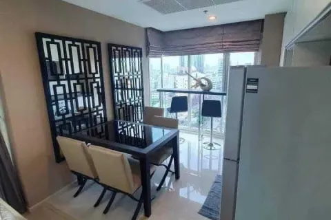 Eigentumswohnung in Huai Khwang, Bangkok, Thailand, 2 Schlafzimmer № 219696 - Foto 4