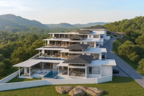 Villa in Ko Samui, Thailand 4 Schlafzimmer № 220430 - Foto 2