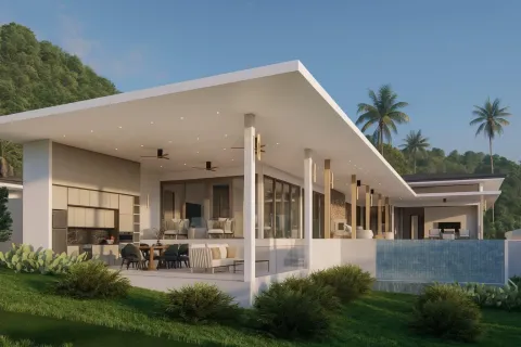 Villa in Ko Samui, Thailand 4 Schlafzimmer № 220430 - Foto 4