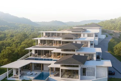 Chalet de 4 dormitorios en Ko Samui, Tailandia № 220430