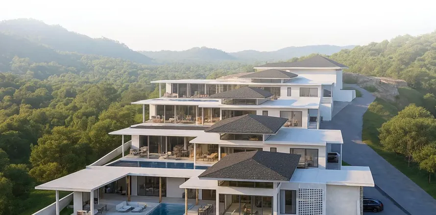 Villa in Ko Samui, Thailand 4 Schlafzimmer № 220430