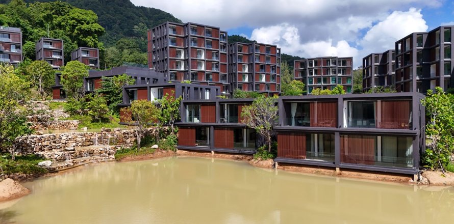 Studio dans le Condo à Kamala, Thaïlande à MontAzure Lakeside № 75938