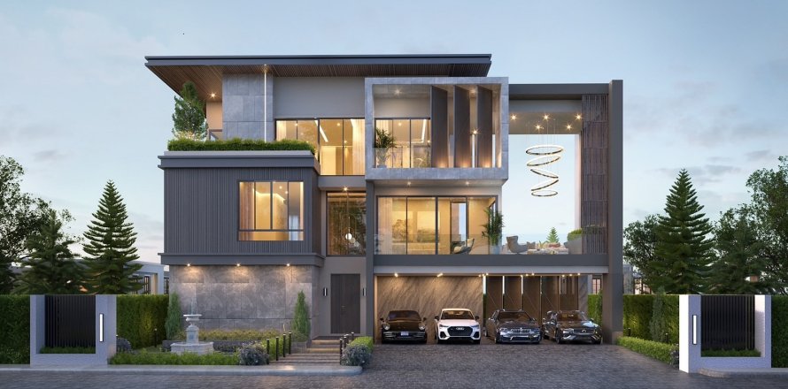 Вилла в Паттайе, Таиланд с 5 спальнями  № 165572