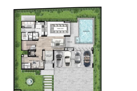 Вилла в Паттайе, Таиланд с 5 спальнями  № 165572 - фото 19