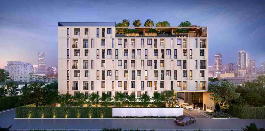 Condo à Bangkok, Thaïlande, 1 chambre № 208834