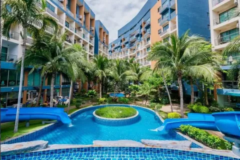 Condominio de 2 dormitorios en Jomtien Beach, Pattaya, Tailandia № 211696 - foto 21