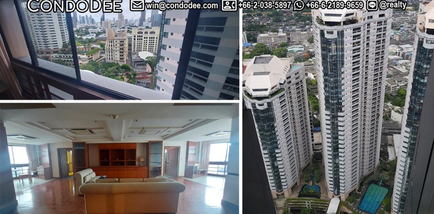 Condo in Khlong Toei, Bangkok, Thailand, 3 bedrooms № 200893