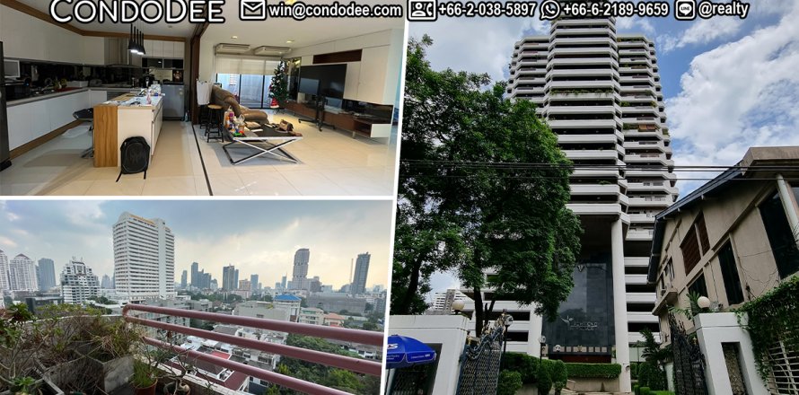 คอนโดมิเนียมในวัฒนา, กรุงเทพฯ, ประเทศไทย, 3 ห้องนอน № 200896