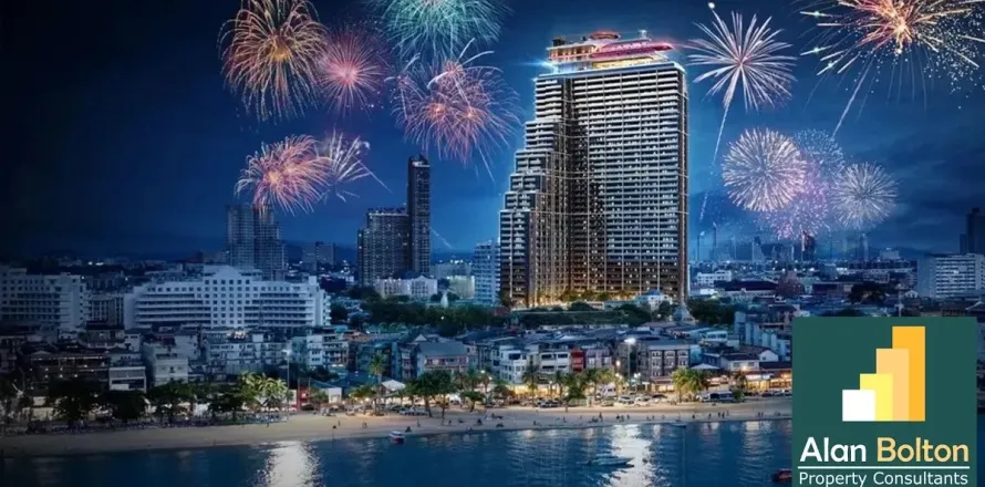 Condominio de 2 dormitorios en Pattaya, Tailandia № 211304