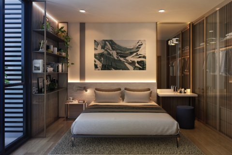 Condo à Sathon, Bangkok, Thaïlande, 3 chambres  № 156257 - photo 6