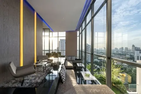 Кондоминиум с 2 спальнями в Ваттхане, Бангкок, Таиланд № 161812 - фото 9