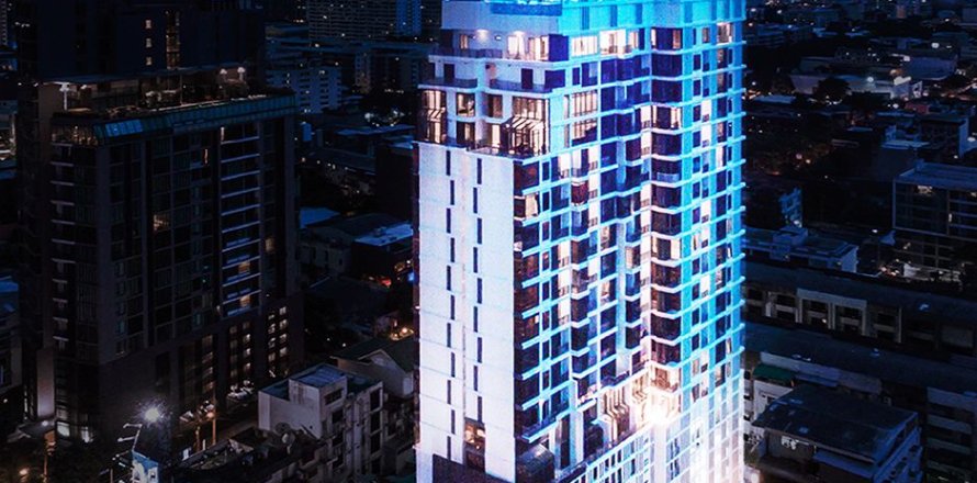 Кондоминиум с 2 спальнями в Ваттхане, Бангкок, Таиланд № 161812