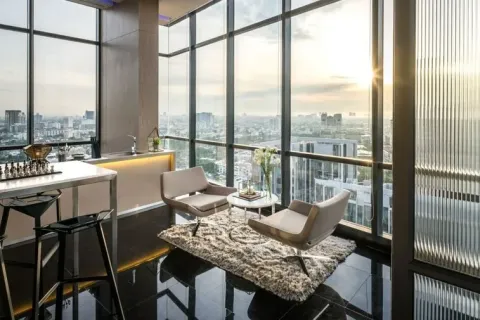 Кондоминиум с 2 спальнями в Ваттхане, Бангкок, Таиланд № 161812 - фото 8