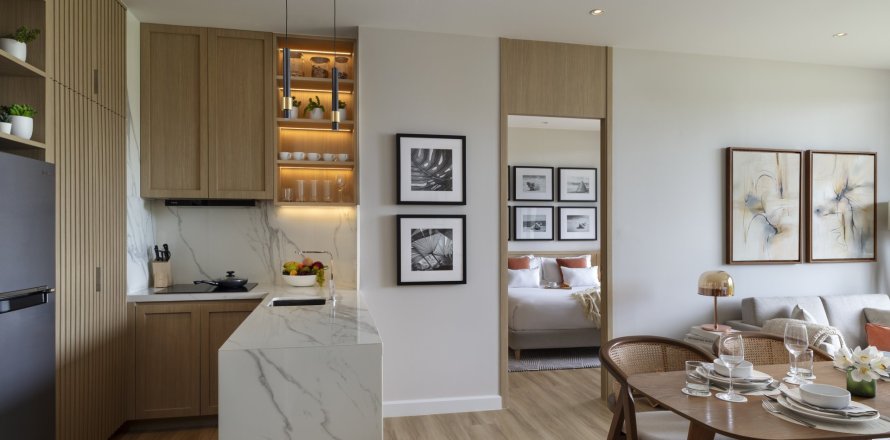 Квартира в Паттайе, Таиланд с 2 комнатами  № 150943