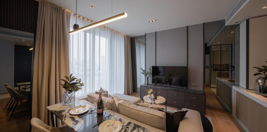 Condo à Bangkok, Thaïlande, 1 chambre  № 171378