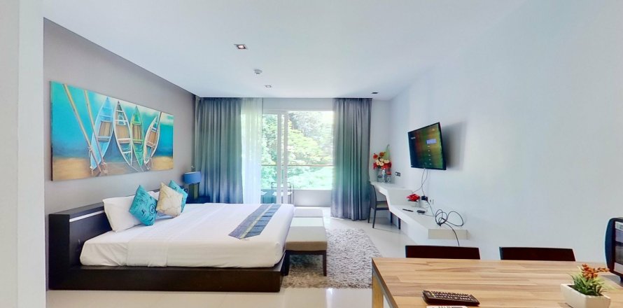 Studio dans le Condo à Kathu, Thaïlande  № 153289