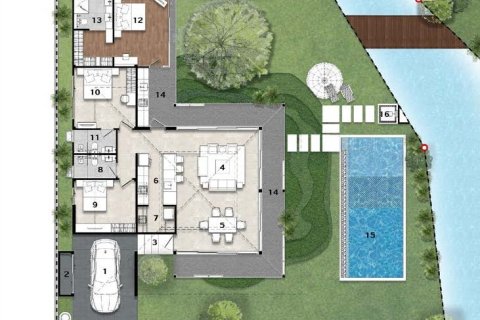 Villa in Phuket, Thailand 3 bedrooms № 165319 - photo 11