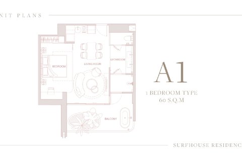 Condo in Bang Tao, Thailand, 1 bedroom  № 165316 - photo 16