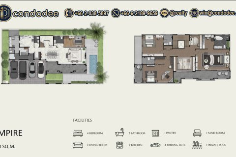 บ้านในบางเขน, กรุงเทพฯ, ประเทศไทย 5 ห้องนอน № 149683 - รูปถ่าย 21