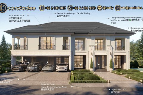 บ้านในบางเขน, กรุงเทพฯ, ประเทศไทย 5 ห้องนอน № 149683 - รูปถ่าย 2