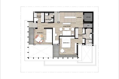 Дом в Бангкоке, Таиланд с 5 спальнями  № 149685 - фото 3