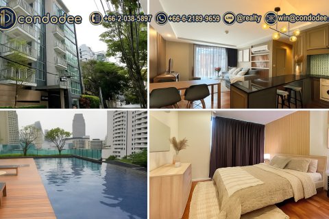 Condo in Khlong Toei, Bangkok, Thailand, 2 bedrooms № 149684