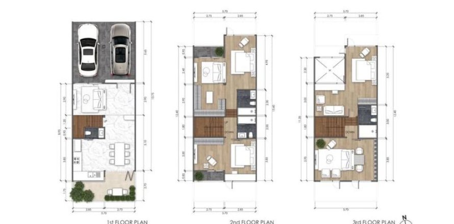 Townhouse in Bangkok, Thailand 4 bedrooms № 149688