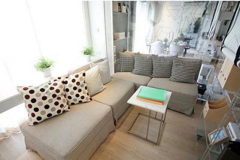 Кондоминиум с 2 спальнями в Хуай Кванге, Бангкок, Таиланд № 137314 - фото 7