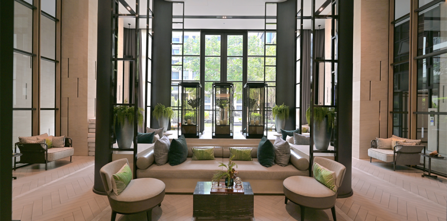 Condo à Bangkok, Thaïlande, 2 chambres № 188185