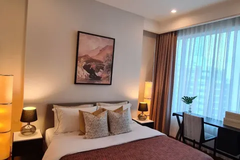 Кондоминиум с 2 спальнями в Патхум Ване, Бангкок, Таиланд № 154946 - фото 4