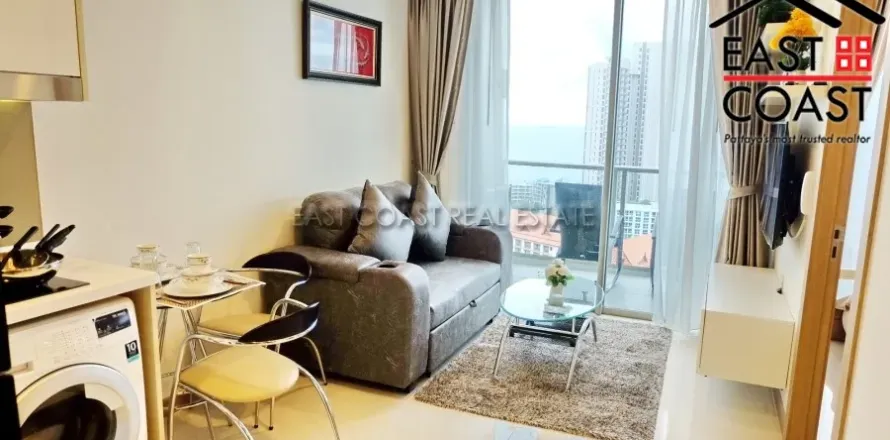 Condominio de 1 dormitorio en Pattaya, Tailandia № 212321