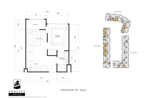 Appartement à Pattaya, Thaïlande 1 chambre № 167114 - photo 5