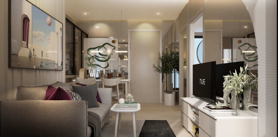 Кондоминиум с 2 спальнями в Правете, Бангкок, Таиланд № 141116