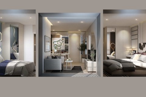 Кондоминиум с 2 спальнями в Правете, Бангкок, Таиланд № 141116 - фото 9