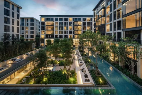 Condo à Bangkok, Thaïlande, 2 chambres  № 197428