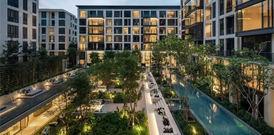 Condo à Bangkok, Thaïlande, 2 chambres № 197428