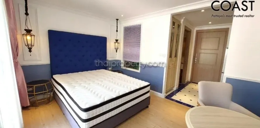 Estudio en el condominio en Pattaya, Tailandia № 213592