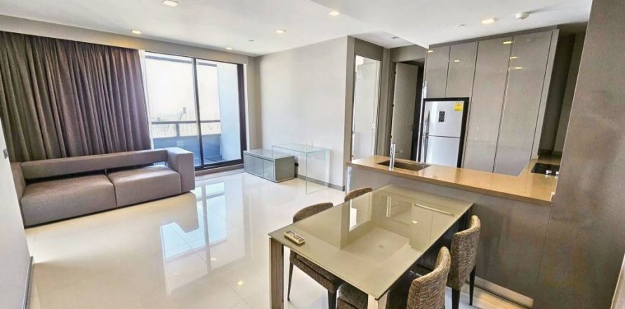 Condo à Bangkok, Thaïlande, 2 chambres  № 115364
