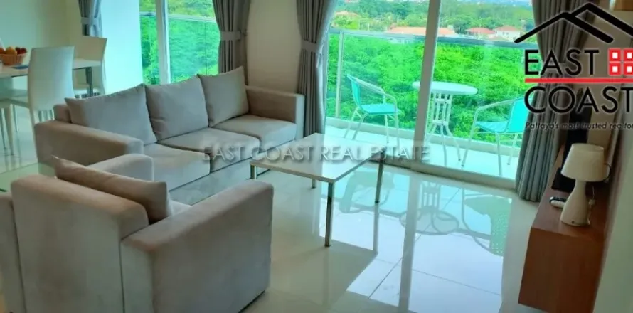 Condominio de 2 dormitorios en Jomtien Beach, Pattaya, Tailandia № 212402