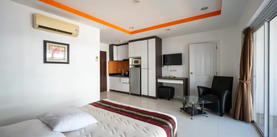 Estudio en el condominio en Pattaya, Tailandia № 212404