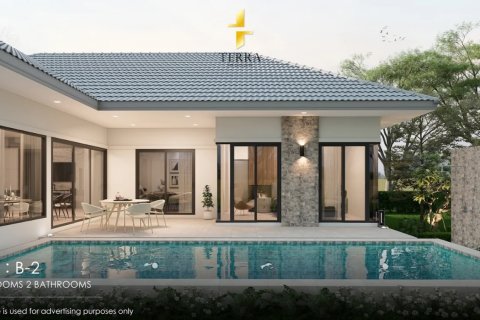 Villa in Hua Hin, Thailand 2 Schlafzimmer № 169847 - Foto 18