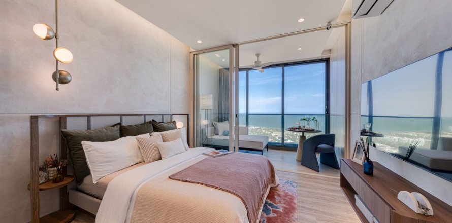 Studio dans le Condo à Hua Hin, Thaïlande  № 142297