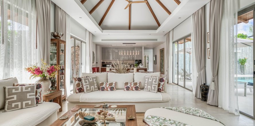 Дом в Банг Тао, Таиланд с 4 спальнями  № 134313