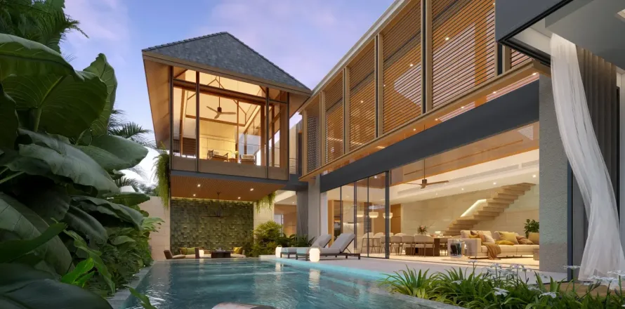 Дом в Банг Тао, Таиланд с 4 спальнями  № 134314