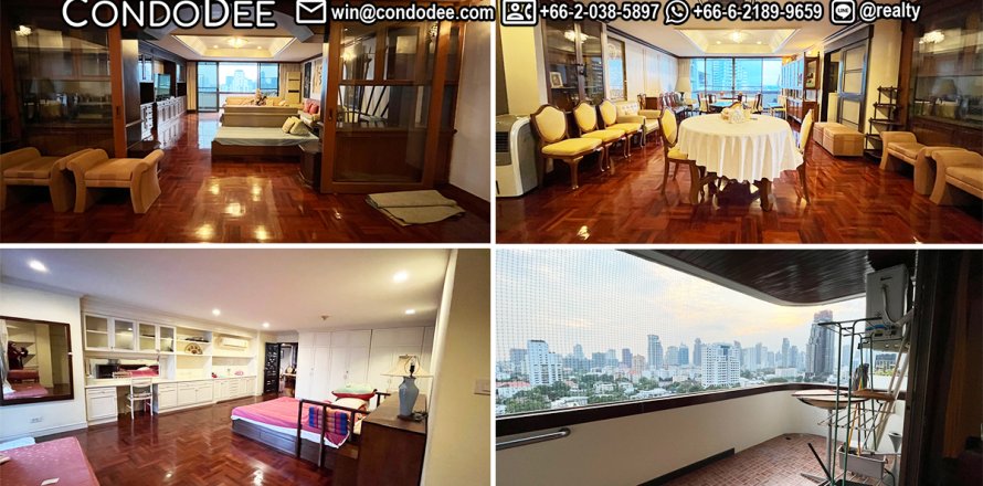 Condo à Watthana, Bangkok, Thaïlande, 3 chambres № 201038